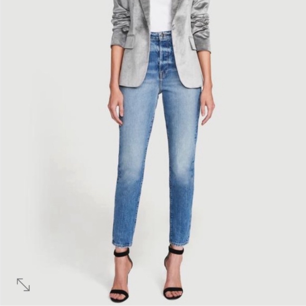 - frame rigid re-release le original skinny split hem